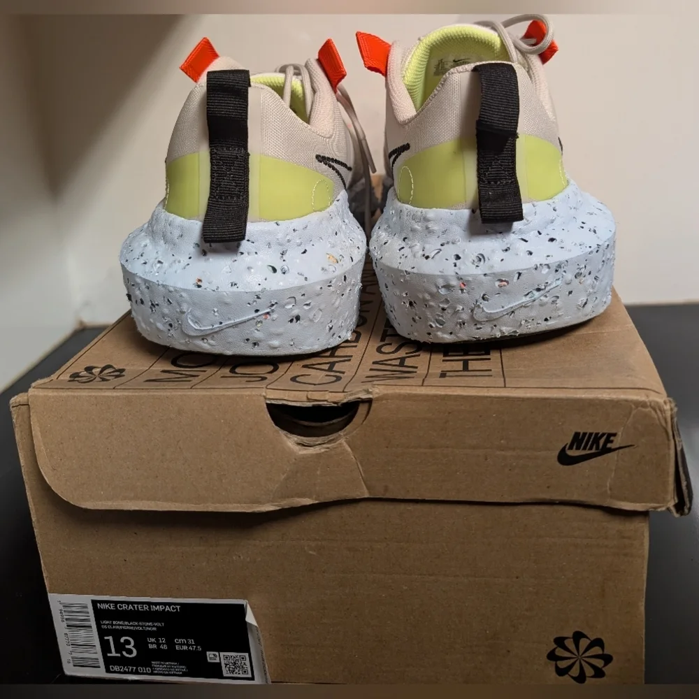 Nike Crater Impact Light Bone Men's Sneakers Size 13 Like New/Box MSRP $100 - Picture 8 of 11